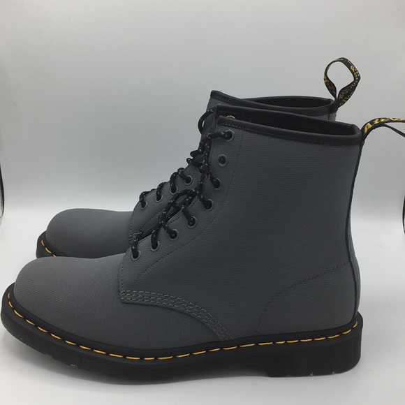 Men's Gray 1460 Mid Calf Boot - Picture 2 of 6